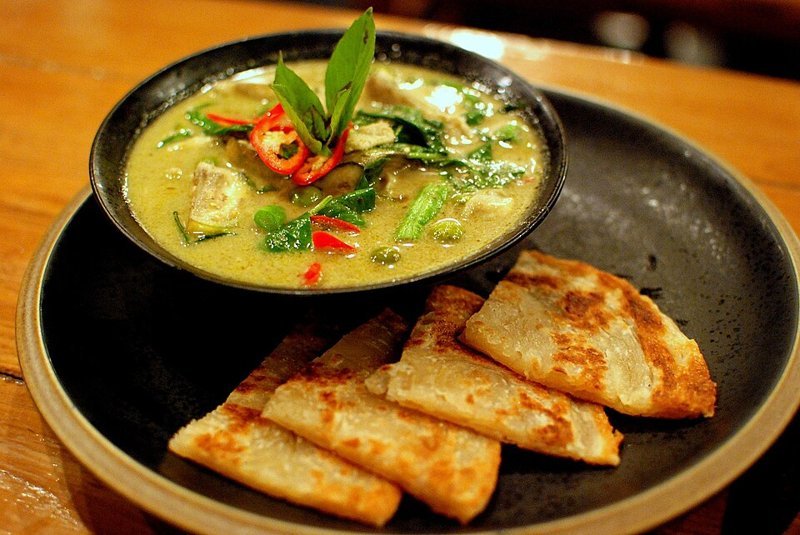 Groene curry (kaeng khiao wan) – แกงเขียวหวาน (Thais gerecht)