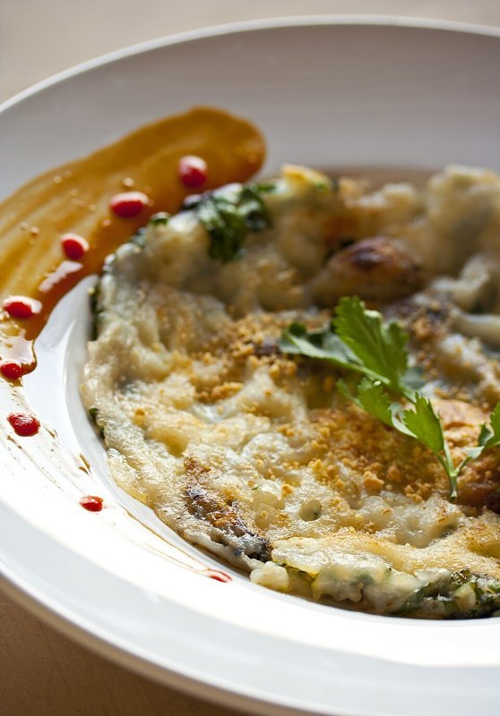 Hoi thot (oesteromelet) – หอยทอด (Thais gerecht)