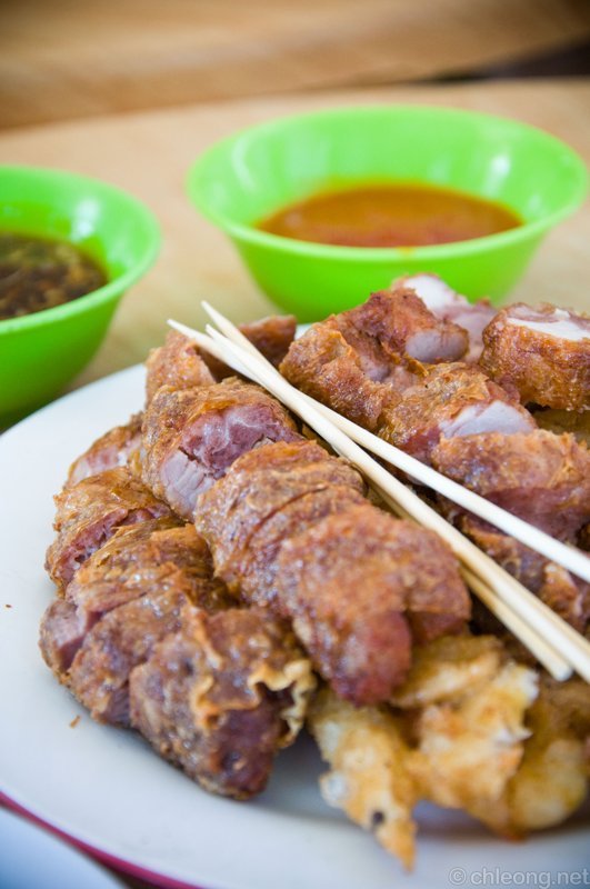 Loba (Phuket-gefrituurde hapjes) – โลบะ (Thais gerecht)
